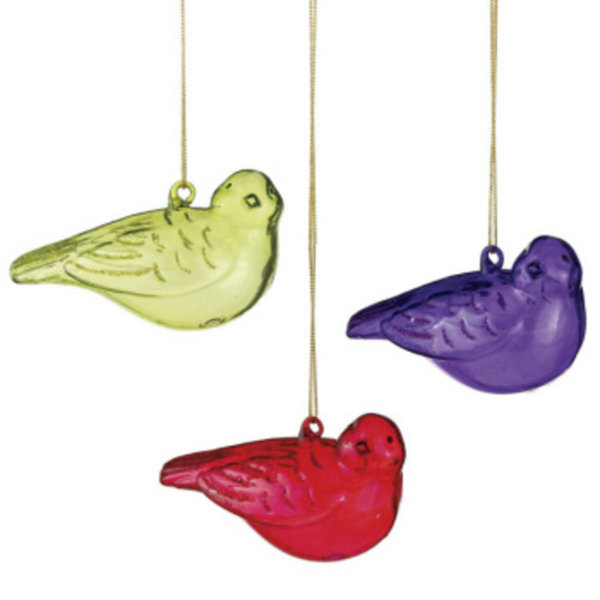 Glass Bird Christmas Ornaments Wayfair